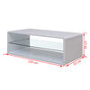 vidaXL High Gloss Coffee Table White