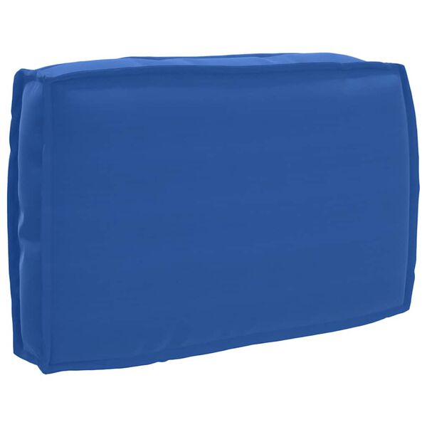 vidaXL Pallet Cushion for Backrest Royal blue 60 x 40 x 12 cm