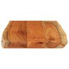 vidaXL Table Top 60x40x3.8 cm Rectangular Solid Wood Acacia Live Edge