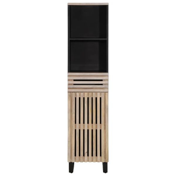 vidaXL Sideboard 38x34x160 cm Solid Wood Mango