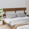 vidaXL Bed Headboard Honey Brown 184x3x81 cm Solid Wood Pine