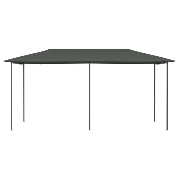 vidaXL Gazebo 2.98x5.3x2.59 m Anthracite 160 g/m²