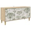 vidaXL TV Cabinet GOTHA 102 x 33 x 50 cm Sonoma Engineered Wood