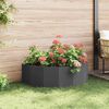 vidaXL Planter Black 120 x 60 x 35 cm Steel