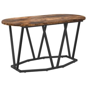 vidaXL Coffee Table Smoked Oak 80 x 40 x 40.5 cm
