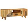 vidaXL Hand Carved TV Cabinet 120x30x40 cm Solid Reclaimed Wood