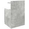 vidaXL Bedside Cabinets 2 pcs with 2 Drawers Concrete Grey 40x36.5x62 cm