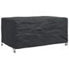 vidaXL Furniture Cover Plain Black 170 x 100 x 70 cm 600D