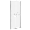vidaXL Shower Door Frosted ESG 81x190 cm