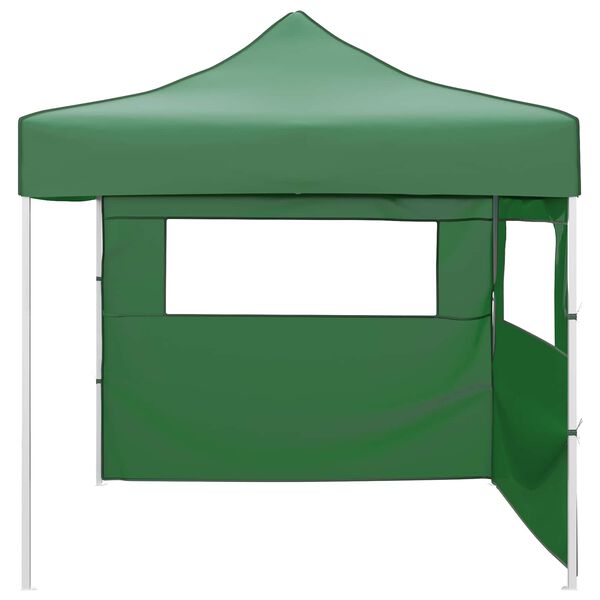 vidaXL Party Tent Folding Green 292 x 292 x 315 cm Oxford Fabric