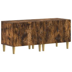 vidaXL TV Cabinet Smoked Oak Engineered Wood