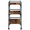 vidaXL Kitchen Trolley Old Wood 50 x 35 x 75.5 cm Engineered Wood