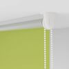 vidaXL Roller Blind Blackout Leaves Green 115x150 cm Fabric Width 110.7 cm Polyester