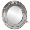 vidaXL Porthole Mirror Wall Hanging Ø38 cm Aluminium and Glass