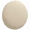 vidaXL Seat Cushions 2 pcs Cream &Oslash;40 x 13 cm Fabric