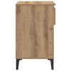 vidaXL Shoe Cabinet Artisan oak 102 x 36 x 60 cm Engineered wood