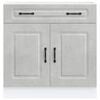 vidaXL Kitchen Base Cabinet Kalmar Concrete Grey Engineered Wood