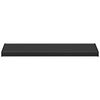 vidaXL Window Sill Black with Wood Grain 100 x 45 x 4.5 cm PVC