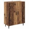 vidaXL Highboard 2 pcs Old Wood Engineered Wood
