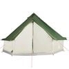 vidaXL Family Tent Tipi 6-Person Green Waterproof