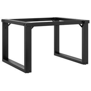 vidaXL Coffee Table Legs O-Frame 50x40x38 cm Steel