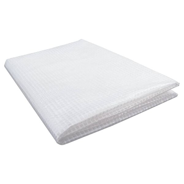 vidaXL Leno Tarpaulin 140 g/m&sup2; 6x10 m White