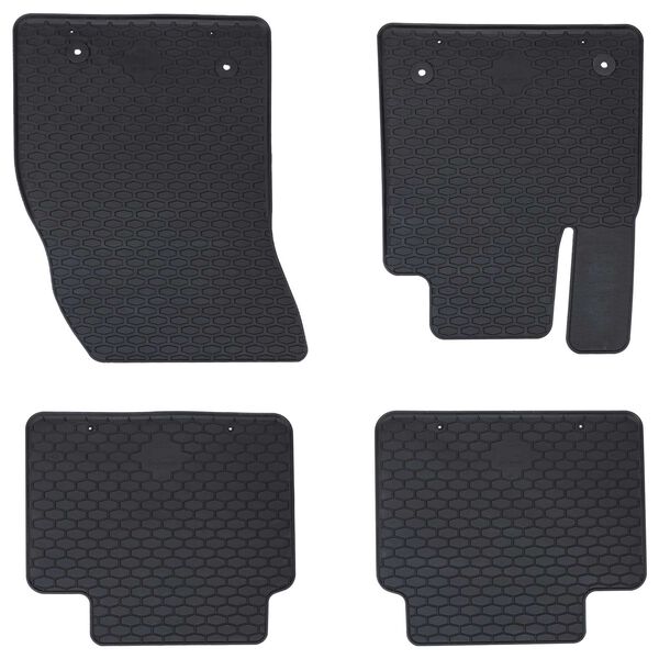 vidaXL Car Mat 4 pcs Black suitable for Ford Focus 2018- 4D Aft.