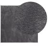 vidaXL Rug HUARTE Short Pile Soft and Washable Anthracite 200x200 cm