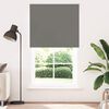 vidaXL Roller Blind Blackout Grey 135x230 cm Fabric Width 131.6 cm Polyester