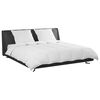 vidaXL Duvet Set with Pillow 3 pcs White Down Feather