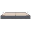 vidaXL Storage Bed with Mattress Dark Grey 200 x 200 cm Velvet