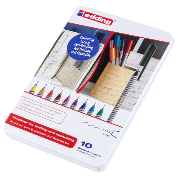 edding Fineliner 10pcs Multicolour 55