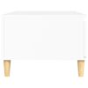 vidaXL Coffee Table High Gloss White 90x50x36.5 cm Engineered Wood