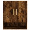 vidaXL Wall Cabinet Smoked Oak 60x31x70 cm Engineered Wood