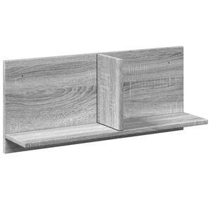 vidaXL Wall Cabinet 70x16,5x30 cm Grey Sonoma Engineered Wood