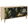 vidaXL TV Cabinet RHENEN 102 x 33 x 50 cm Sonoma Engineered Wood