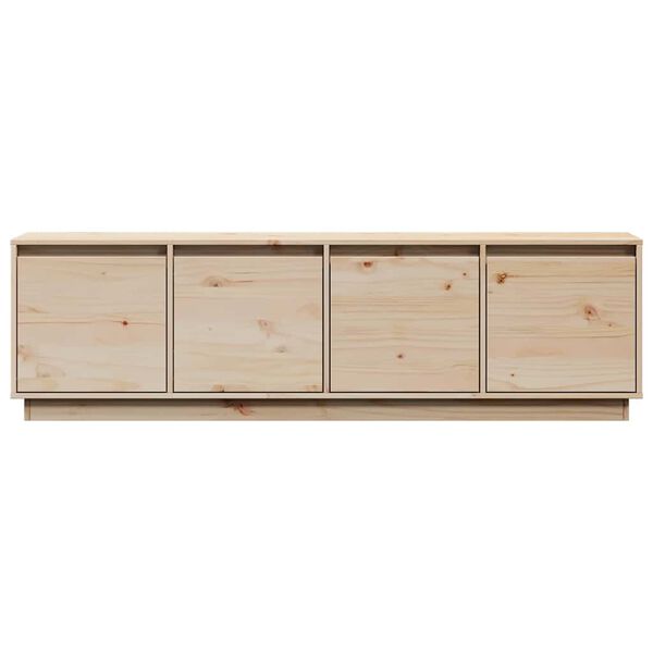 vidaXL TV Cabinet 156x37x45 cm Solid Wood Pine