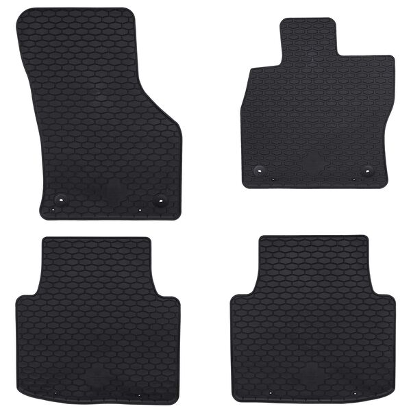 vidaXL Car Mat 4 pcs Black suitable for &Scaron;koda SUPERB III / iV 2015-2023