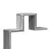vidaXL Wall Shelf Grey Sonoma 104.5x10x43 cm Engineered Wood