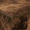 vidaXL End Table Smoked Oak 35.5 x 35 x 40 cm Engineered Wood