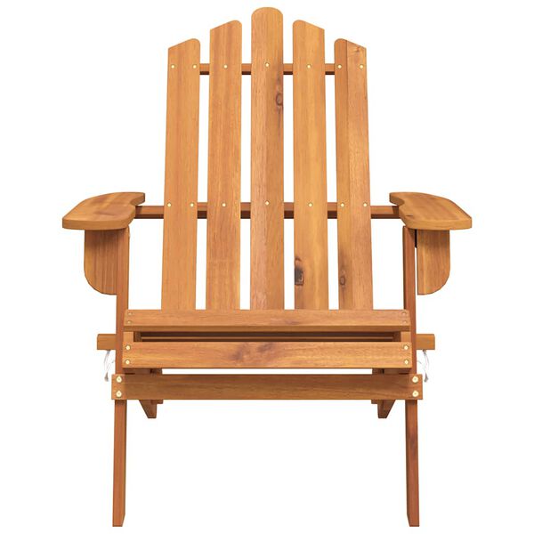 vidaXL Garden Adirondack Chair Solid Acacia Wood