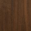 vidaXL Sideboard Brown Oak 100x35.5x60 cm Engineered Wood