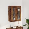 vidaXL Wall Mounted Cabinet Old Wood 69.5x34x90 cm