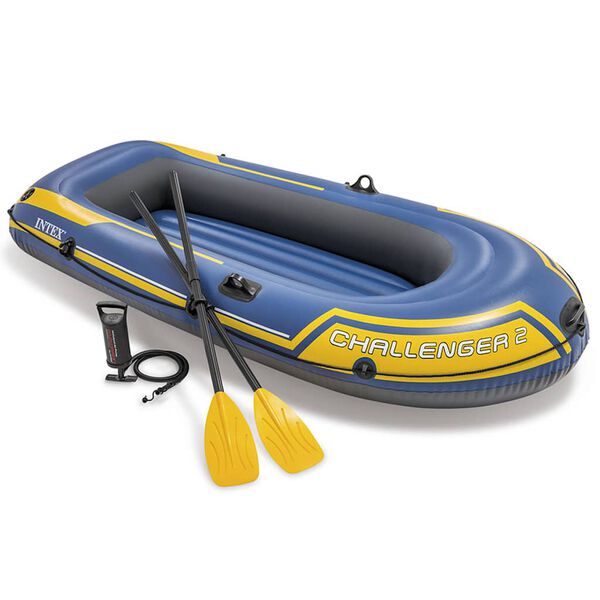 Intex Challenger 2 Set Inflatable Boat with Oars and Pump 68367NP