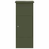 vidaXL Parcel Drop Box Olive green 44.5 x 29 x 110.5 cm Steel