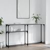 vidaXL Console Table Grey Sonoma 145x22,5x75 cm Engineered Wood