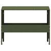 vidaXL Livestock Feeding Trough Olive Green 79 x 35 x 62 cm