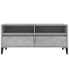 vidaXL TV Cabinet Concrete Grey 100x34.5x44.5 cm Engineered Wood