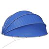 vidaXL Pool Dome Folding Manual Blue 472 x 460 x 229 cm