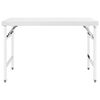 vidaXL Kitchen Folding Work Table 120x60x80 cm Stainless Steel
